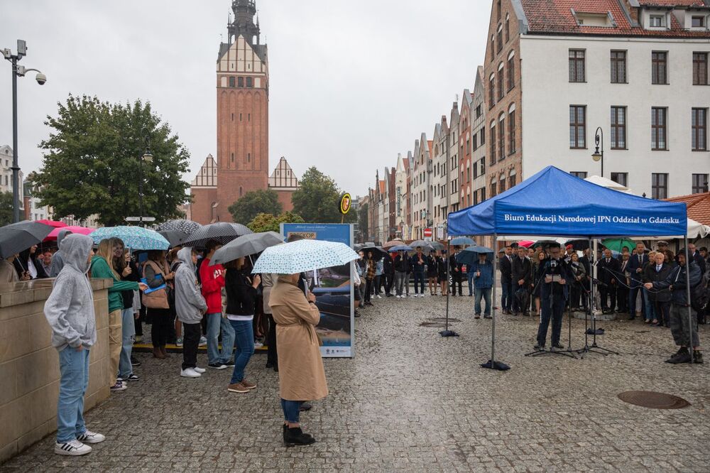 Otwarcie wystawy IPN „Przekop Mierzei Wiślanej. Historyczna konieczność” – Elbląg, 9 września 2022. Fot. Mikołaj Bujak  (IPN)