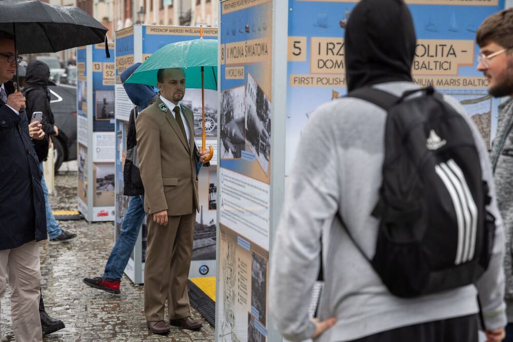 Otwarcie wystawy IPN „Przekop Mierzei Wiślanej. Historyczna konieczność” – Elbląg, 9 września 2022. Fot. Mikołaj Bujak  (IPN)