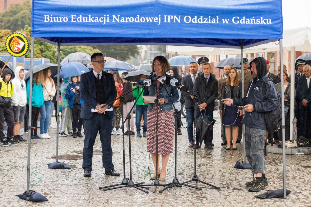 Otwarcie wystawy IPN „Przekop Mierzei Wiślanej. Historyczna konieczność” – Elbląg, 9 września 2022. Fot. Mikołaj Bujak  (IPN)