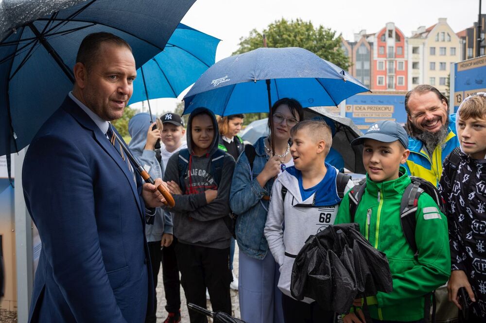 Otwarcie wystawy IPN „Przekop Mierzei Wiślanej. Historyczna konieczność” – Elbląg, 9 września 2022. Fot. Mikołaj Bujak  (IPN)