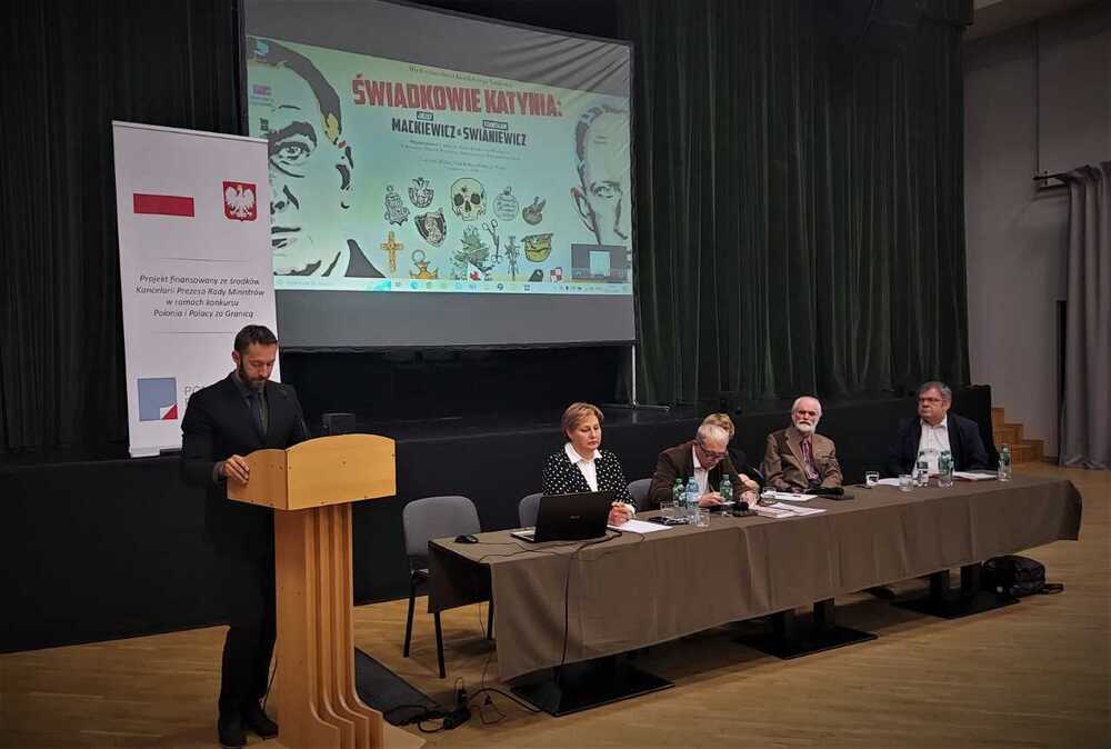 IPN o projekcie „20 40 20” podczas międzynarodowej konferencji naukowej w Wilnie – 7 września 2022. Fot. IPN