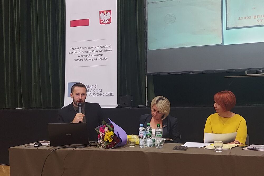 IPN o projekcie „20 40 20” podczas międzynarodowej konferencji naukowej w Wilnie – 7 września 2022. Fot. IPN