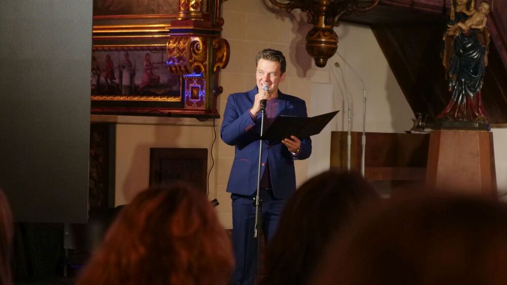 Widowisko IPN „Sprawiedliwi” upamiętniające Polaków ratujących Żydów pod okupacją niemiecką – Kazimierz Dolny, 9 września 2022. Fot. Szczepan Barczyk (IPN)