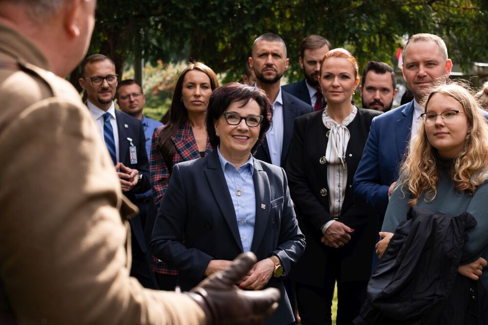 Konferencja prasowa inaugurująca mobilną prezentację „Gry szyfrów” – Warszawa, 14 września 2022. Fot. Mikołaj Bujak (IPN)