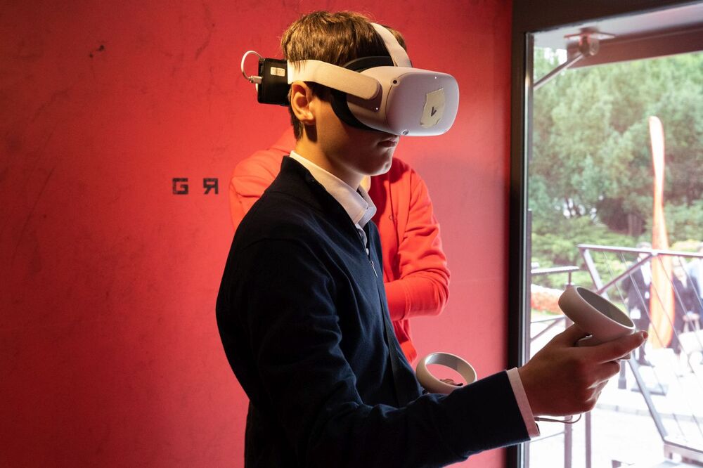 „Gra szyfrów” – mobilny showroom – Warszawa, 14 września 2022. Fot. Mikołaj Bujak (IPN)