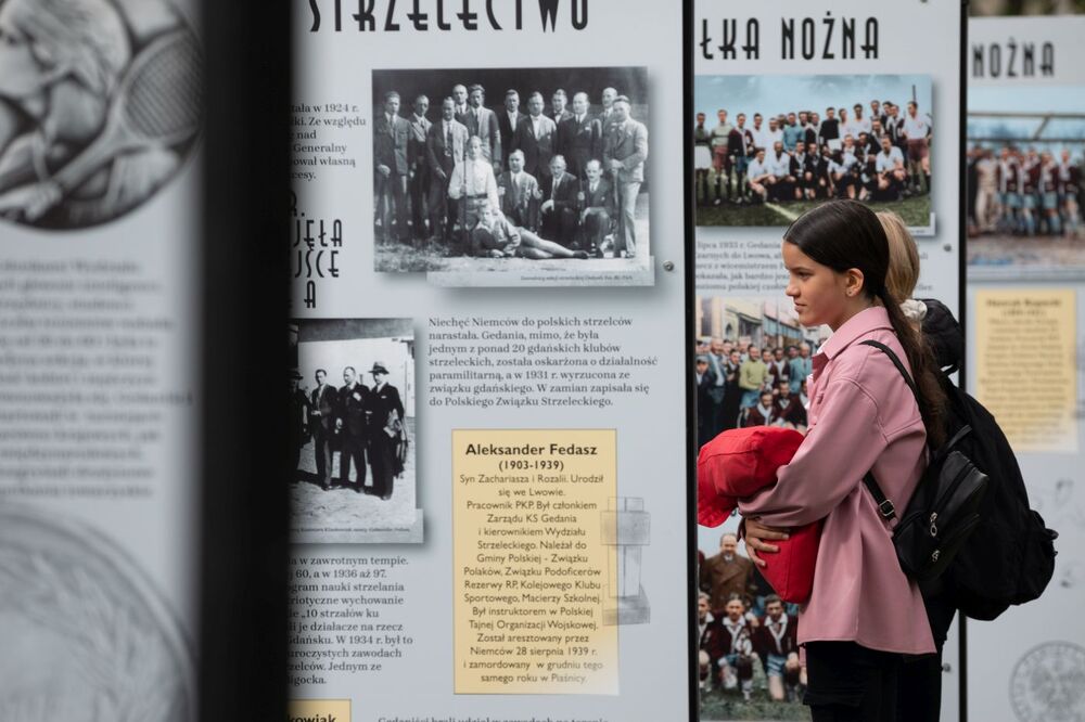 Otwarcie wystawy IPN „Z miłości do sportu. Z dumy bycia Polakiem” – Gdańsk, 15 września 2022. Fot. Mikołaj Bujak (IPN)