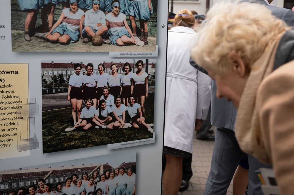Otwarcie wystawy IPN „Z miłości do sportu. Z dumy bycia Polakiem” – Gdańsk, 15 września 2022. Fot. Mikołaj Bujak (IPN)