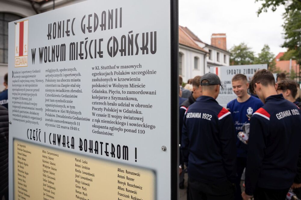 Otwarcie wystawy IPN „Z miłości do sportu. Z dumy bycia Polakiem” – Gdańsk, 15 września 2022. Fot. Mikołaj Bujak (IPN)