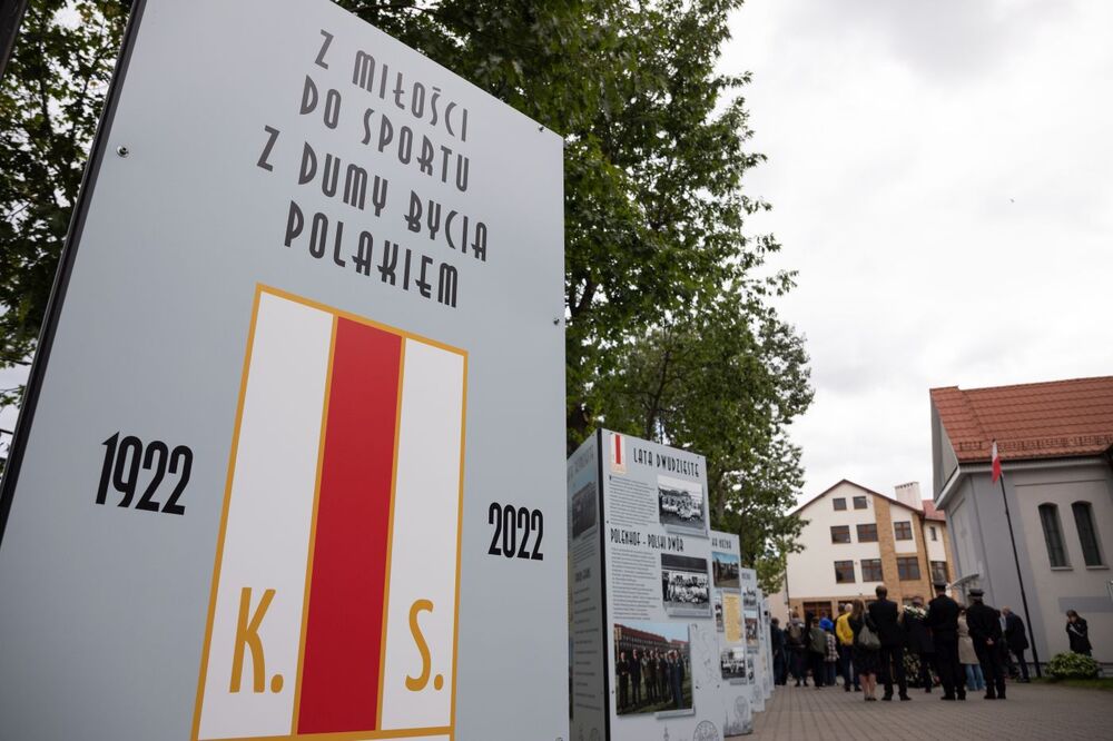 Otwarcie wystawy IPN „Z miłości do sportu. Z dumy bycia Polakiem” – Gdańsk, 15 września 2022. Fot. Mikołaj Bujak (IPN)