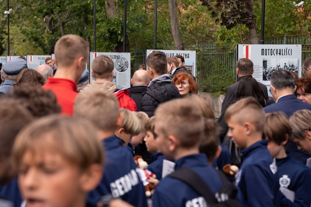 Otwarcie wystawy IPN „Z miłości do sportu. Z dumy bycia Polakiem” – Gdańsk, 15 września 2022. Fot. Mikołaj Bujak (IPN)