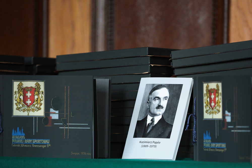 Prezentacja reprintu Księgi Pamiątkowej Kazimierza Papée – Gdańsk, 15 września 2022. Fot. Mikołaj Bujak (IPN)
