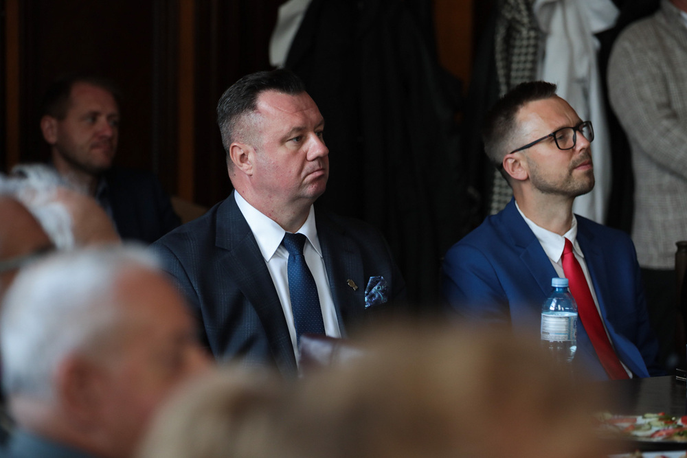 Prezentacja reprintu Księgi Pamiątkowej Kazimierza Papée – Gdańsk, 15 września 2022. Fot. Mikołaj Bujak (IPN)