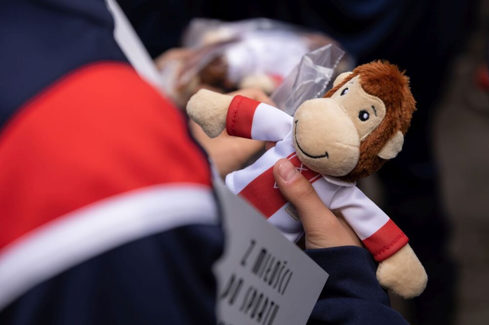 Rozdanie kopii historycznej maskotki Gedanii – Gdańsk, 15 września 2022. Fot. Mikołaj Bujak (IPN)