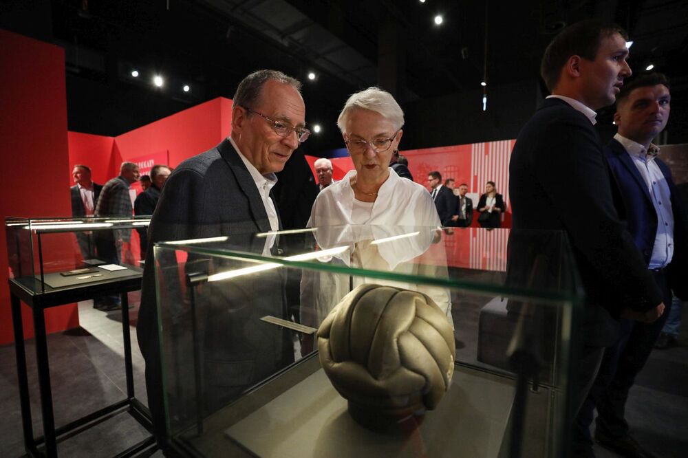 Wystawa przygotowana przez Muzeum II Wojny Światowej poświęcona Gedanii – Gdańsk, 15 września 2022. Fot. Mikołaj Bujak (IPN)