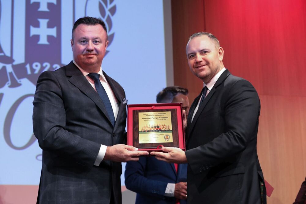 Uroczysta gala w stulecie klubu sportowego Gedania – Gdańsk, 15 września 2022. Fot. Mikołaj Bujak (IPN)