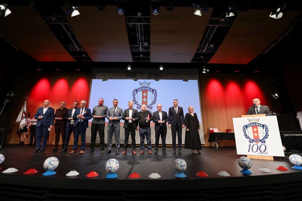 Uroczysta gala w stulecie klubu sportowego Gedania – Gdańsk, 15 września 2022. Fot. Mikołaj Bujak (IPN)