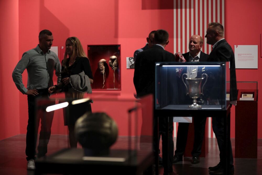 Wystawa przygotowana przez Muzeum II Wojny Światowej poświęcona Gedanii – Gdańsk, 15 września 2022. Fot. Mikołaj Bujak (IPN)