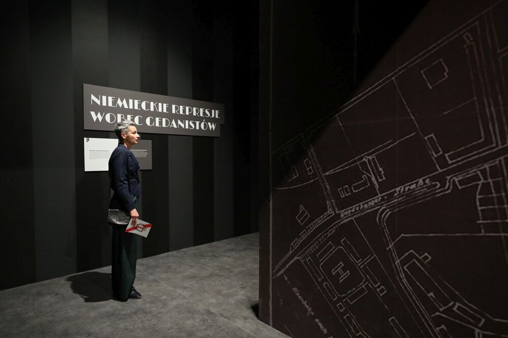 Wystawa przygotowana przez Muzeum II Wojny Światowej poświęcona Gedanii – Gdańsk, 15 września 2022. Fot. Mikołaj Bujak (IPN)