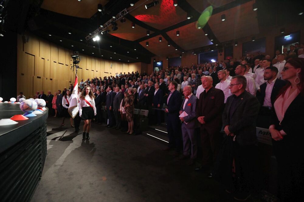 Uroczysta gala w stulecie klubu sportowego Gedania – Gdańsk, 15 września 2022. Fot. Mikołaj Bujak (IPN)