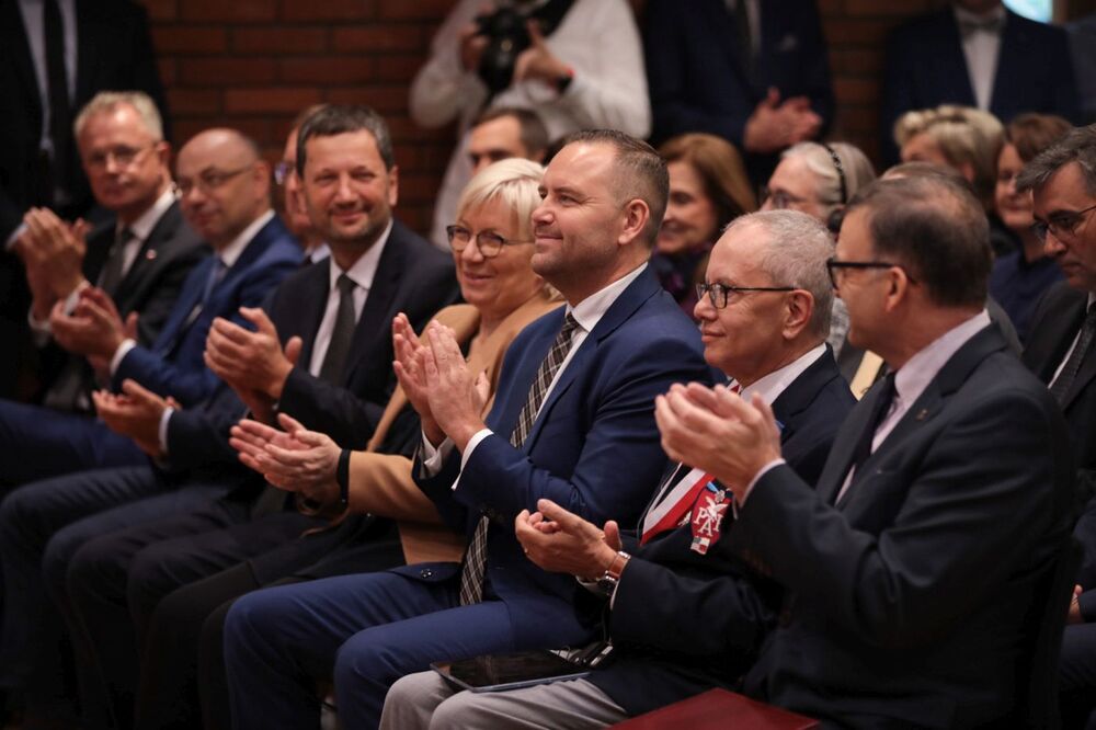 Otwarcie wystawy „»Ramię krzep – Ojczyźnie służ«. 135 rocznica powstania Sokolstwa Polskiego w Ameryce” – Warka, 16 września 2022. Fot. Mikołaj Bujak (IPN)