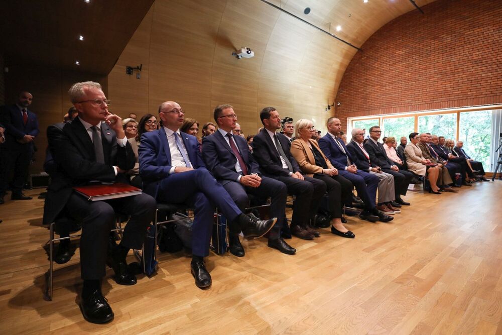 Otwarcie wystawy „»Ramię krzep – Ojczyźnie służ«. 135 rocznica powstania Sokolstwa Polskiego w Ameryce” – Warka, 16 września 2022. Fot. Mikołaj Bujak (IPN)