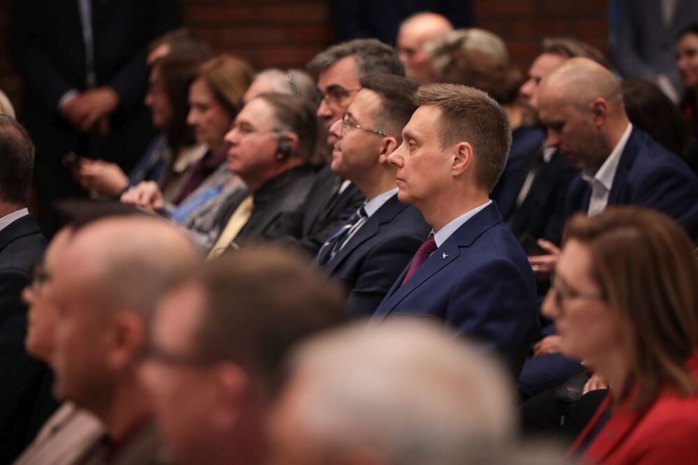 Otwarcie wystawy „»Ramię krzep – Ojczyźnie służ«. 135 rocznica powstania Sokolstwa Polskiego w Ameryce” – Warka, 16 września 2022. Fot. Mikołaj Bujak (IPN)