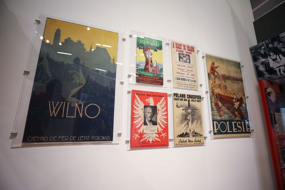 Otwarcie wystawy „»Ramię krzep – Ojczyźnie służ«. 135 rocznica powstania Sokolstwa Polskiego w Ameryce” – Warka, 16 września 2022. Fot. Mikołaj Bujak (IPN)