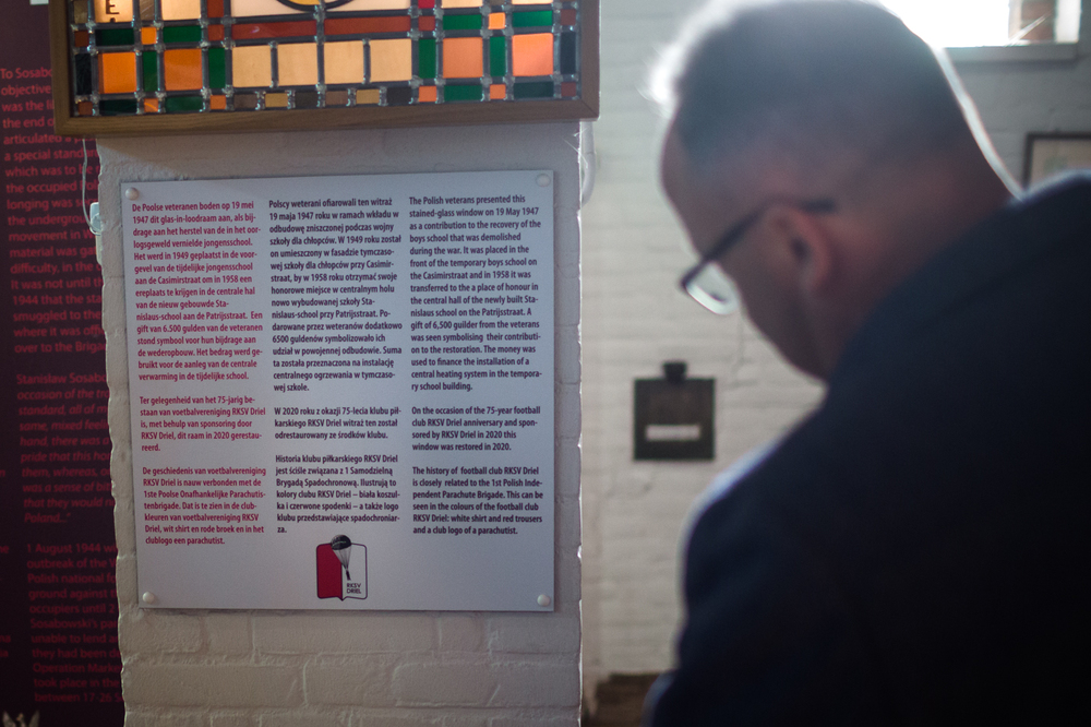 Kościół Najświętszej Marii Panny w Driel i wystawa „Polacy w Driel” – 16 września 2022. Fot. Sławek Kasper (IPN)