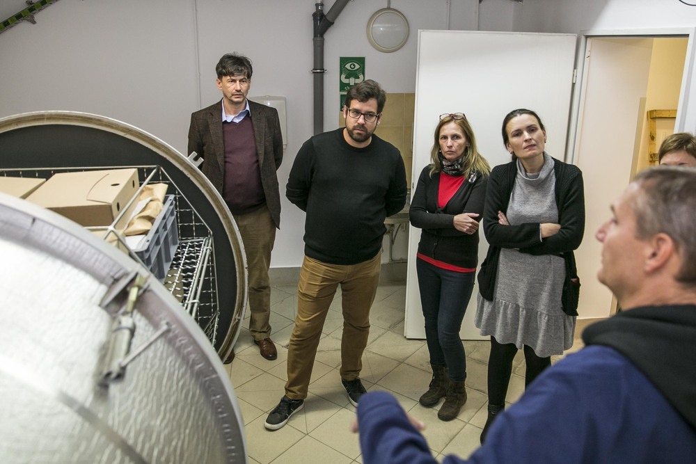 Przedstawiciele Słowackiego Instytutu Pamięci Narodu z wizytą w Archiwum IPN – Warszawa, 19-20 września 2022. Fot. Katarzyna Adamów (IPN)