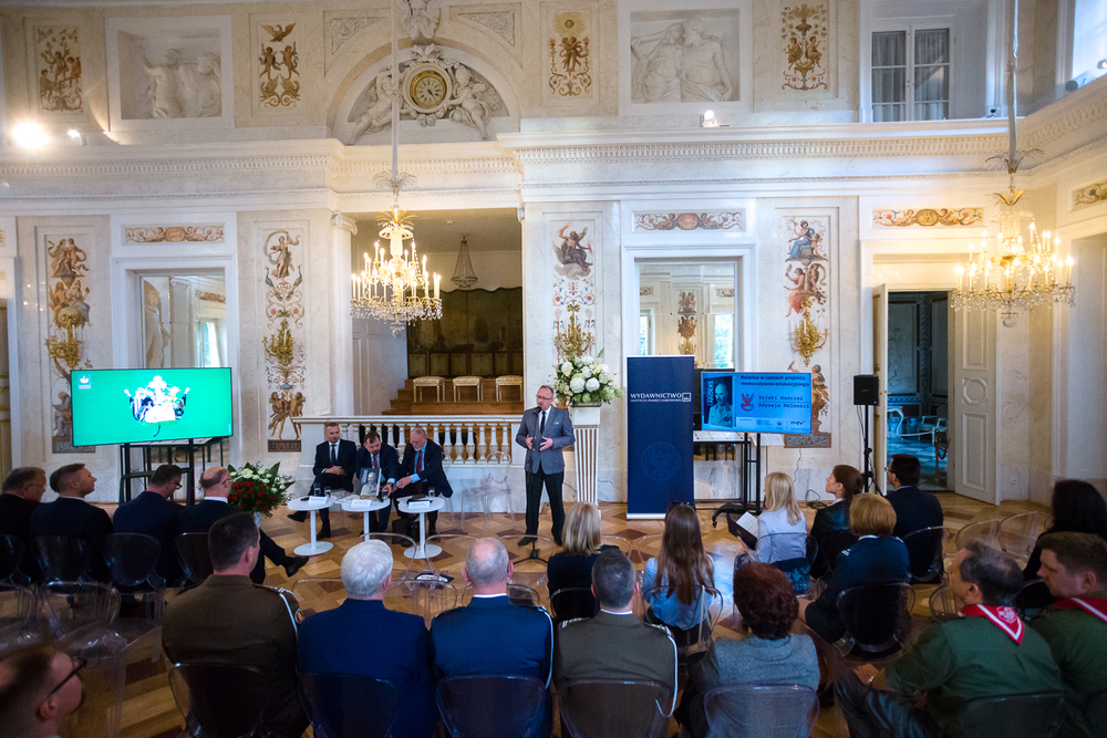 Dyskusja o albumie „Generał broni Władysław Anders 1892–1970. Czyny i pamięć” – Warszawa, 20 września 2022. Fot. Sławek Kasper (IPN)