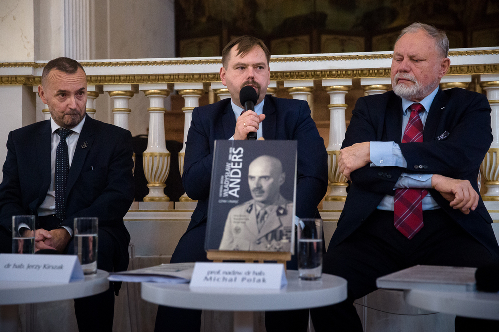 Dyskusja o albumie „Generał broni Władysław Anders 1892–1970. Czyny i pamięć” – Warszawa, 20 września 2022. Fot. Sławek Kasper (IPN)