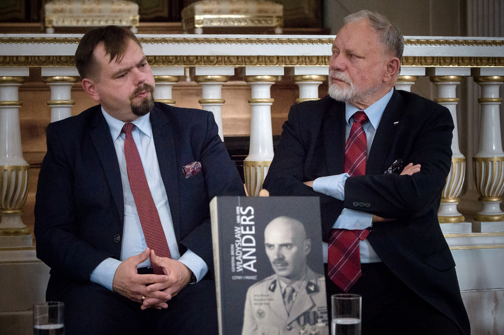 Dyskusja o albumie „Generał broni Władysław Anders 1892–1970. Czyny i pamięć” – Warszawa, 20 września 2022. Fot. Sławek Kasper (IPN)