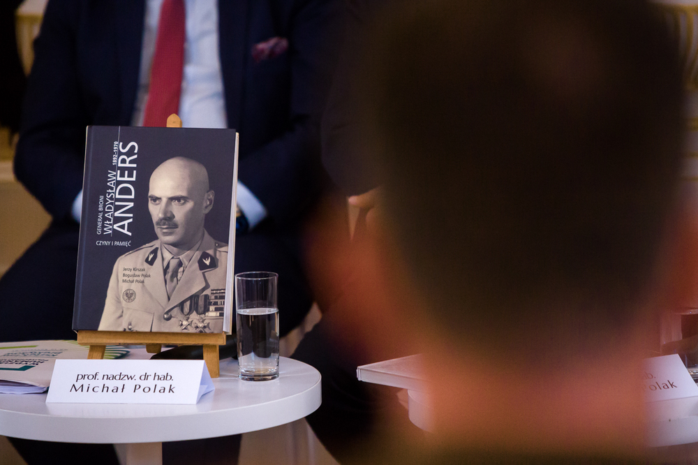 Dyskusja o albumie „Generał broni Władysław Anders 1892–1970. Czyny i pamięć” – Warszawa, 20 września 2022. Fot. Sławek Kasper (IPN)