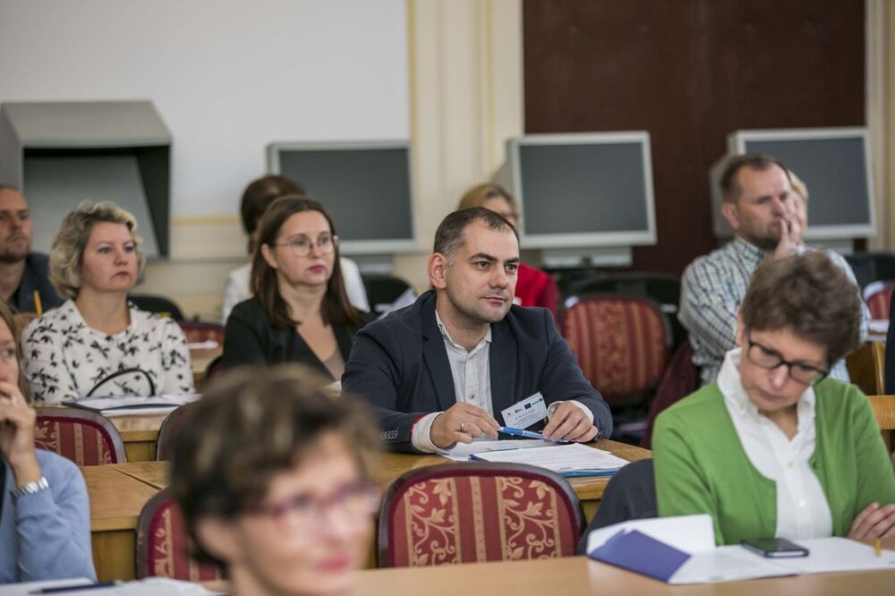 VI Ogólnopolska Konferencja Archiwistów i Historyków „Educare necesse est… – „My wśród obcych, obcy wśród nas – od średniowiecza do końca XX w.”. – Warszawa, 21 września 2022. Fot. Katarzyna Adamów (AIPN)