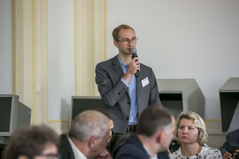 VI Ogólnopolska Konferencja Archiwistów i Historyków „Educare necesse est… – „My wśród obcych, obcy wśród nas – od średniowiecza do końca XX w.”. – Warszawa, 21 września 2022. Fot. Katarzyna Adamów (AIPN)