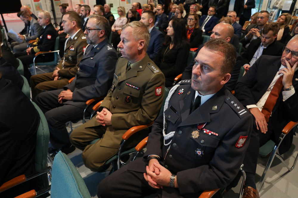 Wkład prof. Wojciecha Skóry pt.: „Oficerowie wywiadu polskiego w międzywojennym Szczecinie 1918-1939” – Szczecin, 22 września 2022. Fot. Mikołaj Bujak (IPN)