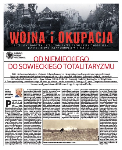 „Wojna i okupacja” – dodatek prasowy z 23 września 2022