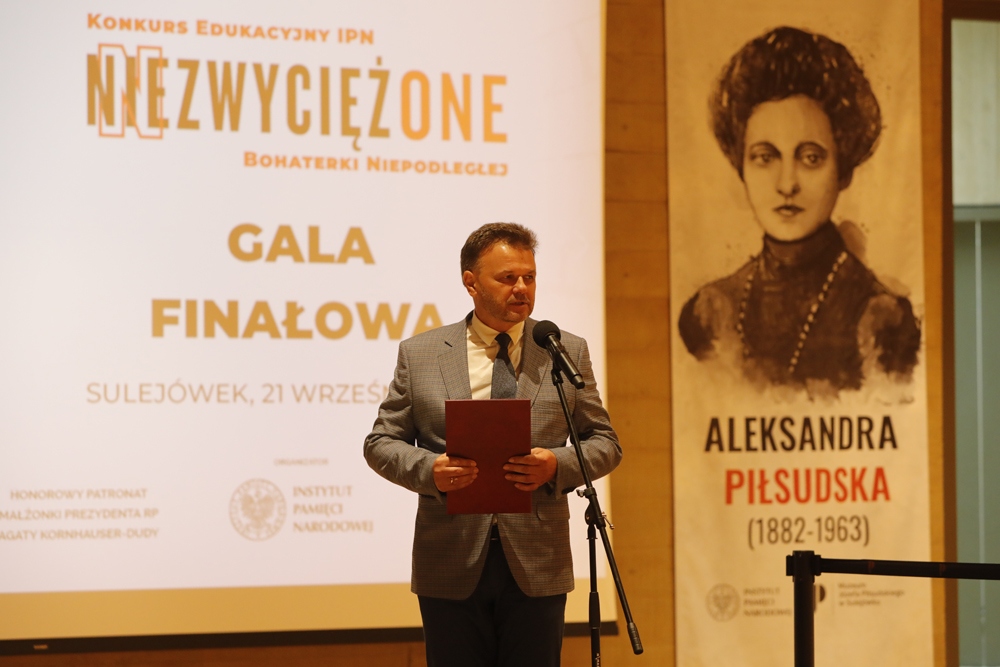 Finał konkursu edukacyjnego „NiezwyciężONE. Bohaterki Niepodległej” – Sulejówek, 21 września 2022. Fot. Piotr Życieński (IPN)