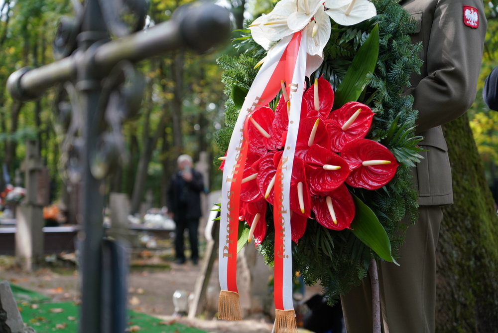 IPN upamiętnia więźniów obozu przejściowego Dulag 121– Pruszków, 24 września 2022. Fot. Mateusz Niegowski (IPN)