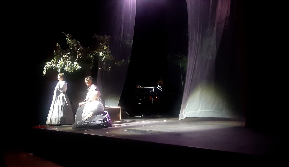 Spektakl muzyczny IPN „Pejzaż polski” w wykonaniu zespołu Les Femmes – Pruszków, 24 września 2022. Fot. Agnieszka Praga (IPN)