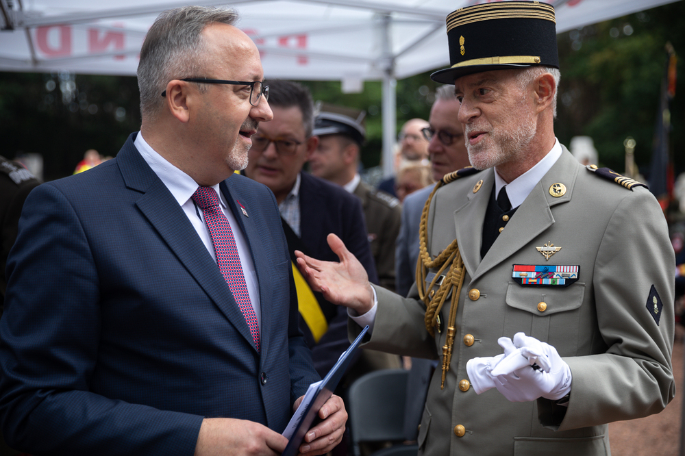 78. rocznica wyzwolenia Belgii przez 1. Dywizję Pancerną – Lommel, 25 września 2022. Fot. Sławek Kasper (IPN)