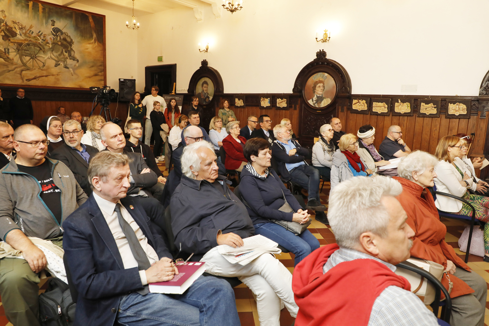 Promocja książki „Defensor Ecclesiae. Arcybiskup Antoni Baraniak (1904–1977). Salezjańskie koleje życia i posługi metropolity poznańskiego” – Warszawa, 26 września 2022. Fot. Piotr Życieński (IPN)