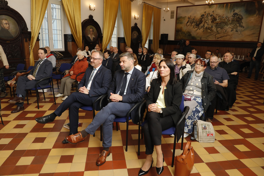 Promocja książki „Defensor Ecclesiae. Arcybiskup Antoni Baraniak (1904–1977). Salezjańskie koleje życia i posługi metropolity poznańskiego” – Warszawa, 26 września 2022. Fot. Piotr Życieński (IPN)