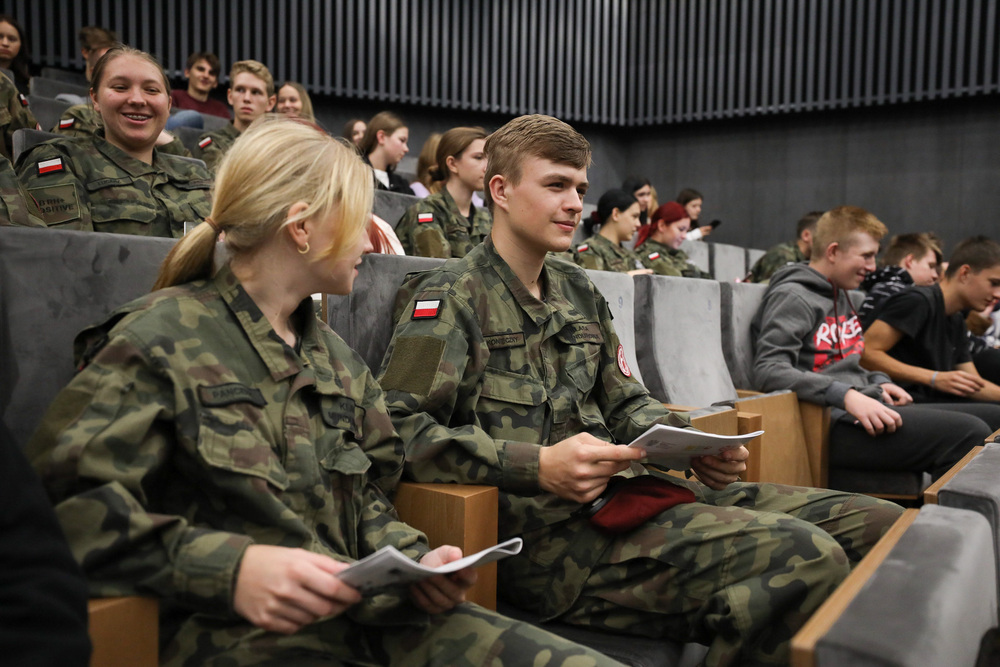 Wręczenie nagród laureatom gry miejskiej „Polskie Państwo Podziemne” – 27 września 2022. Fot. Mikołaj Bujak (IPN)