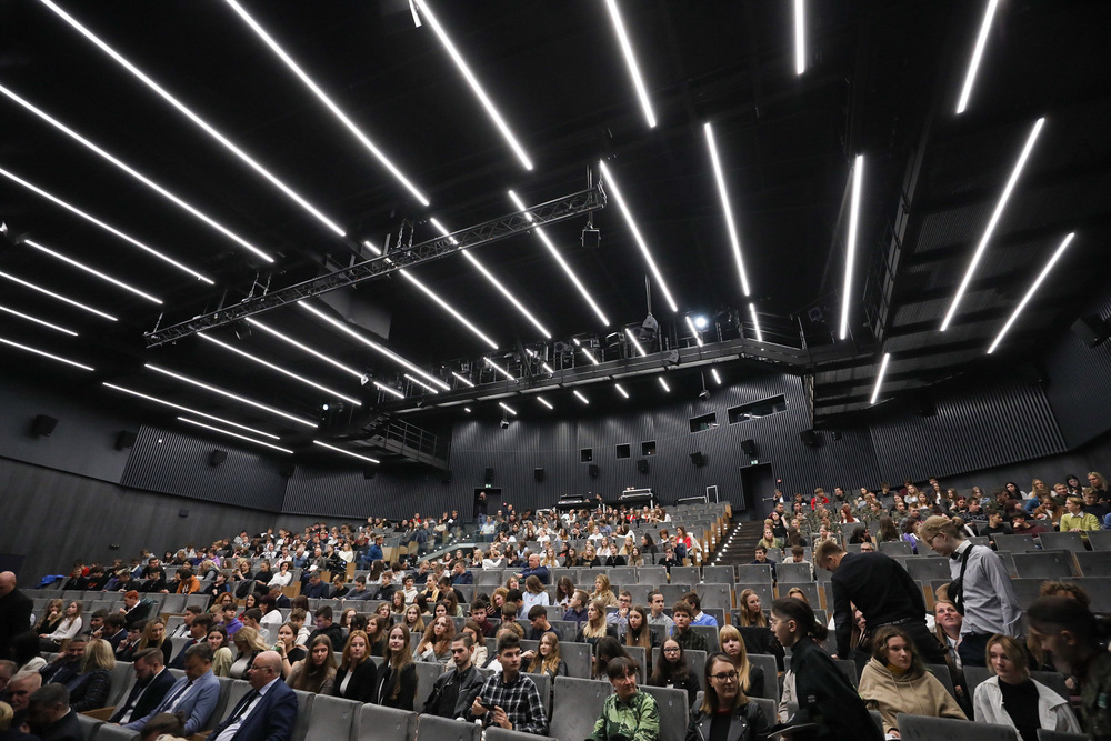 Wręczenie nagród laureatom gry miejskiej „Polskie Państwo Podziemne” – 27 września 2022. Fot. Mikołaj Bujak (IPN)