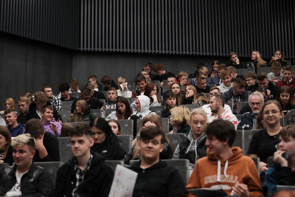 Wręczenie nagród laureatom gry miejskiej „Polskie Państwo Podziemne” – 27 września 2022. Fot. Mikołaj Bujak (IPN)