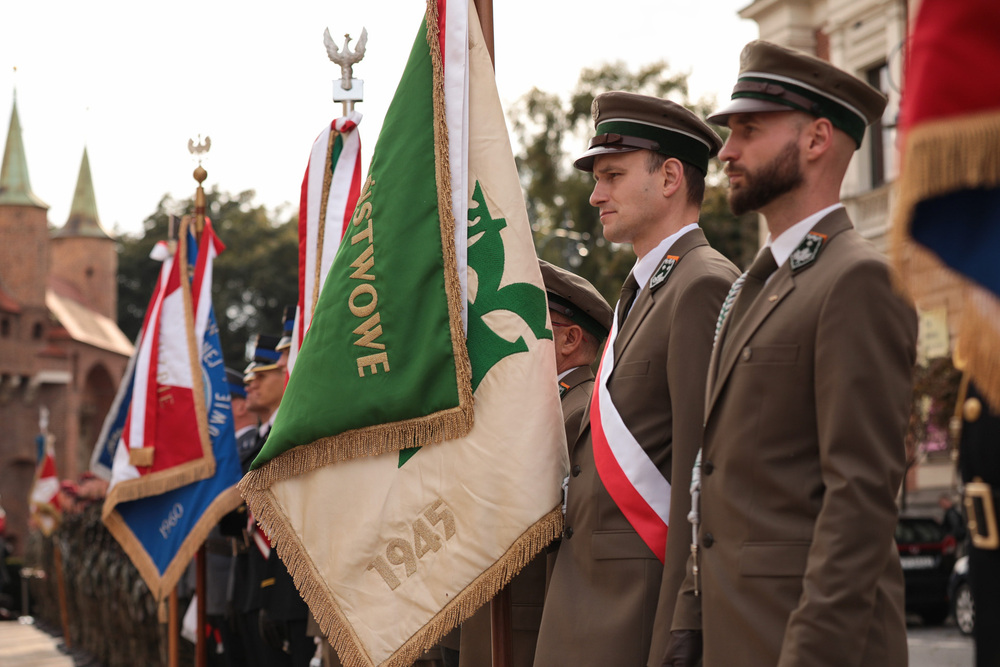 Uroczystości w 83. rocznicę powstania Polskiego Państwa Podziemnego – Kraków, 27 września 2022. Fot Mikołaj Bujak (IPN)