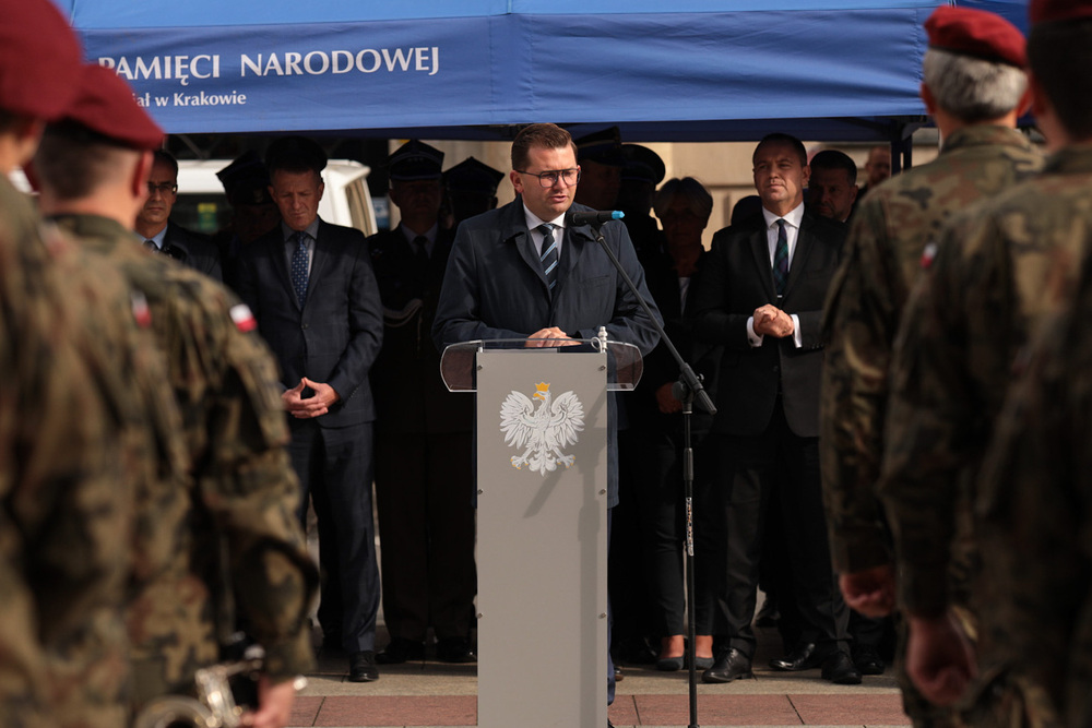 Uroczystości w 83. rocznicę powstania Polskiego Państwa Podziemnego – Kraków, 27 września 2022. Fot Mikołaj Bujak (IPN)