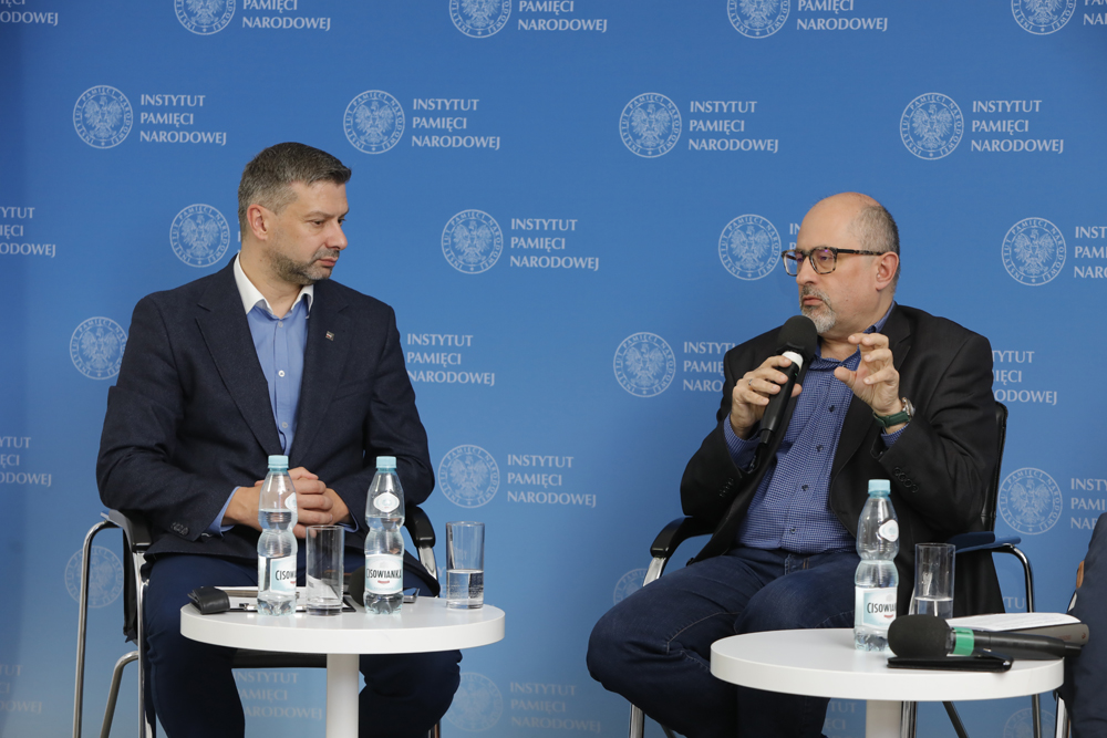 Z cyklu „Między mitem a rzeczywistością – najważniejsze wydarzenia XX wieku” dyskusja o Kominformie – Warszawa, 28 września 2022. Fot. Piotr Życieński (IPN)