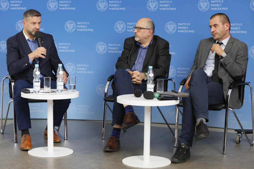 Z cyklu „Między mitem a rzeczywistością – najważniejsze wydarzenia XX wieku” dyskusja o Kominformie – Warszawa, 28 września 2022. Fot. Piotr Życieński (IPN)